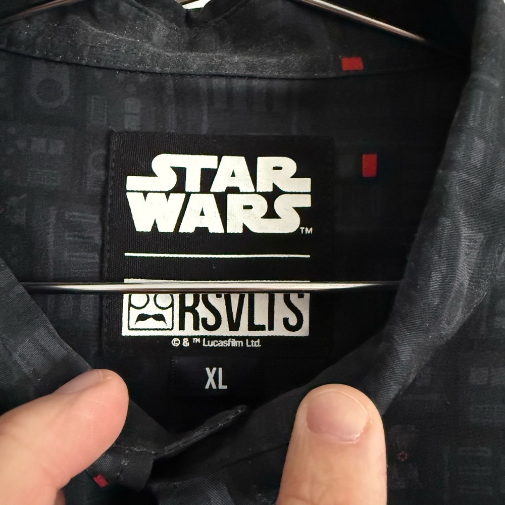 RSVLTS x Star Wars Vader short sleeve shirt - Picture 3 of 6
